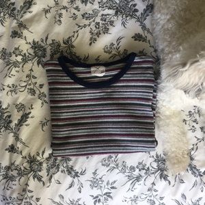 Cute Striped T-shirt ft. my dog